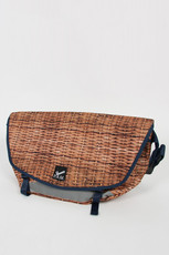 P.A.M x Crumpler Courier Bag, blue tapestry