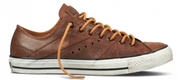 Chuck Taylor All Star Ox - Motorbike Jacket Leather - Wheat