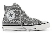 Chuck Taylor All Star Hi - Wilderness Sweater - Charcoal