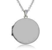 sterling silver round locket