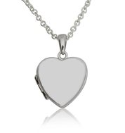 sterling silver small heart locket