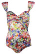 'Screen Siren' One Piece Swimsuit, floral print