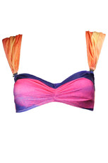'Almost Famous' Bikini Top, rainbow ava print