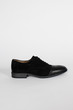 Mens Dress Shoe, black leather/black suede