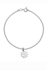 Cherry Blossom Charm Bracelet, silver