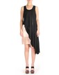 Lateral Tunic in Black by Nom*d