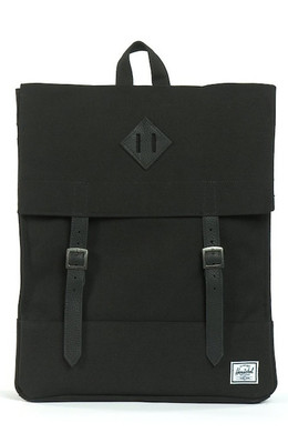 Survey Bag, Black Canvas