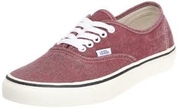 Vans Authentic - Canvas - Washed - Red