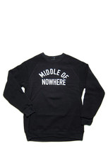 Middle of Nowhere Crew Neck Sweater, black