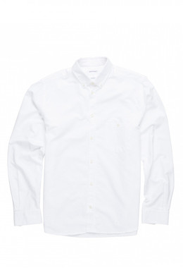 Anton Oxford Shirt, white