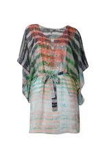 Tie Dyed Embroidered Tunic