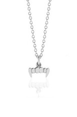 FANG CHARM Necklace, silver