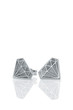 Diamond Stud Earrings, silver