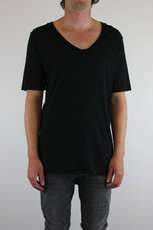 V Neck T Shirt with Tail