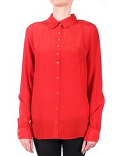 Lin Shirt in China Red