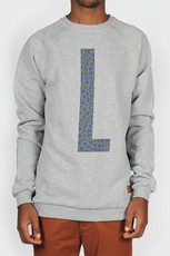 grill sweater, grey marle