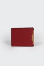 Daryl Bifold Classic Wallet, red/tan