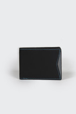 Dennis Slim Fold Wallet, black/blue