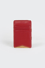 Kevin Wallet, red/tan