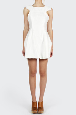 Warpaint Dress, white