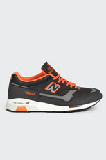1500 Made in England Sneakers, black/grey/orange (M1500AGO)