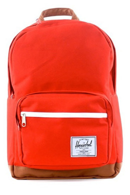 pop quiz back pack, red /tan