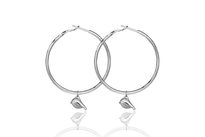 boh runga robin hoop earrings