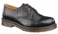 Dr Martens 1462 3-Eye Shoe - Black Greasy