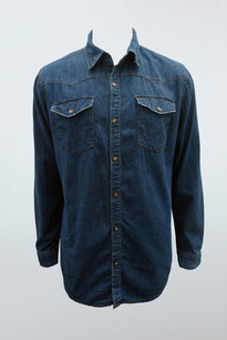 Bayou Born Denim Shirt