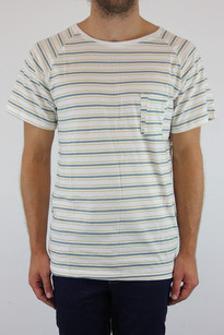 DAC Stripe Raglan Tee - multi