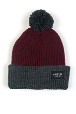 Roy Beanie, burgundy/charcoal heather