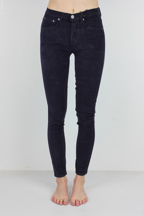 Ziggy Sticks & Bones Velvet Jeans - midnight