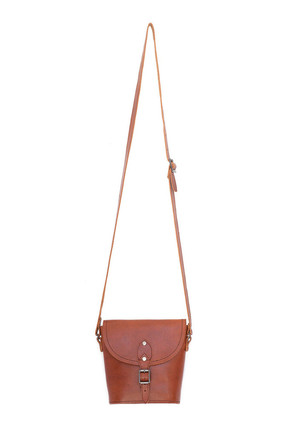 destructive romance bag, tan