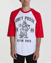 obey flyin&apos; rats raglan