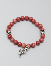 LKD Howlite Bead Bracelet