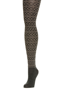 Grammar Tights, charcoal