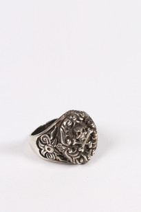 Sticks and Stones Ring, silver