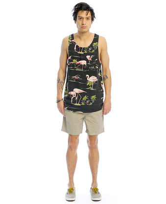 stussy flamingo tank