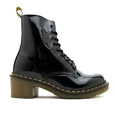 Dr Martens - 8 Eye - Clemency Boot - Patent Black