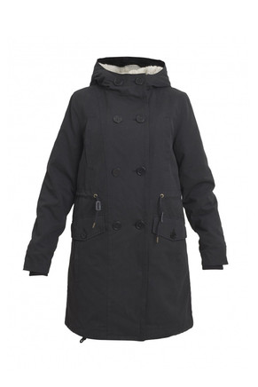 Neela Hooded Padded Parka, black