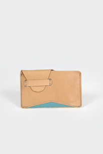 Brian Card Carry, tan/blue