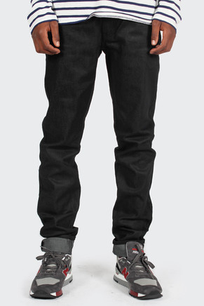 High Slim Jeans, dry black