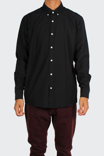 Goldsmith Button Down Shirt, black