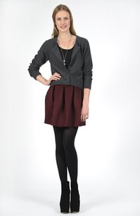 tumbler cardigan in grey melange