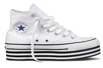 Chuck Taylor All Star Hi - Platforms - White