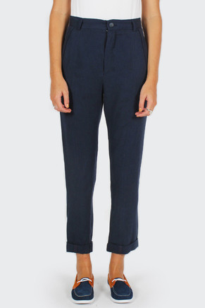 Corner Pants, navy washed modal