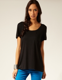 Scoop Neck Relaxed Tee