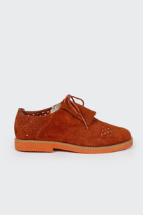 Tibbals Shoe, burnt copper/terracotta