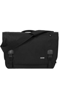 NYLON MESSENGER BAG II 15, BLACK