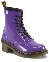 Dr Martens Clemency 8-Eye Boot - Purple